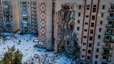 Watch: View from central Donetsk in Russian-controlled Ukraine on first anniversary of war