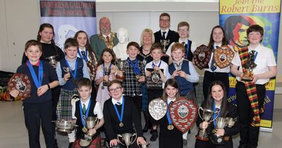 Dumfries and Galloway Burns Association’s Schools Competition returns to in-person format after coronavirus pandemic