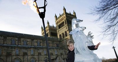 Durham's fire and ice festival sculptures all set for dramatic debut