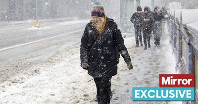 Snow and polar vortex forecast for UK as freezing -11C Arctic blast to hit NEXT WEEK