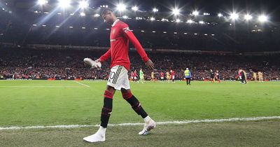 Marcus Rashford posts worrying cryptic message after injury in Manchester United vs Barcelona