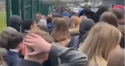 Hundreds of pupils protest outside Leeds school over 'disgusting' toilet rule change