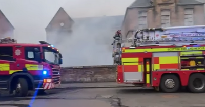 Springburn Nursery fire sees crews battle for four hours to bring 'wilful' blaze under control
