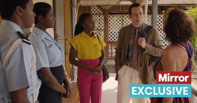 Death In Paradise first look as baby news reaches Saint Marie amid Neville's struggles
