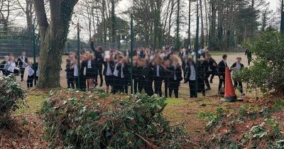 Protest sees pupils 'flip tables' and 'girl injured' at West Country school after new toilet rules