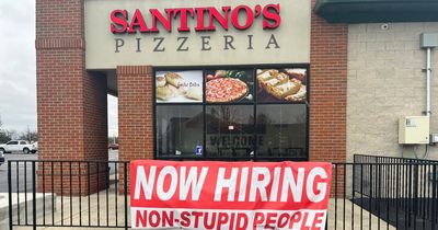 Pizza shop comes under fire after calling for 'non-stupid people' to join its team