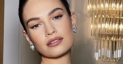 Lily James looks ‘amazing’ at BAFTAs wearing new matte blush from Charlotte Tilbury