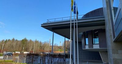 West Lothian stops to mark a year since Russia invaded Ukraine