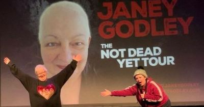 Janey Godley having 'time of what’s left of life' on tour despite gruelling cancer treatment