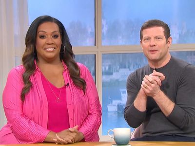 Alison Hammond and Dermot O’Leary mock ‘fake news’ she is engaged: ‘Cut the music!’