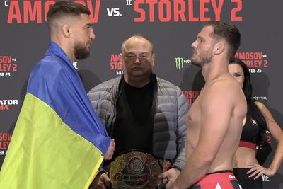 Bellator 291 video: Yaroslav Amosov vs. Logan Storley final faceoff for title fight