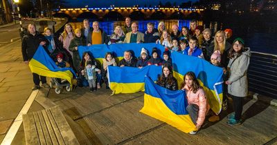 Ukrainian families who fled to safety in Perth and Kinross come together to mark anniversary of Russian invasion