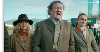 Colm Meaney and Peter Crouch star in hilarious Paddy Power Cheltenham advert