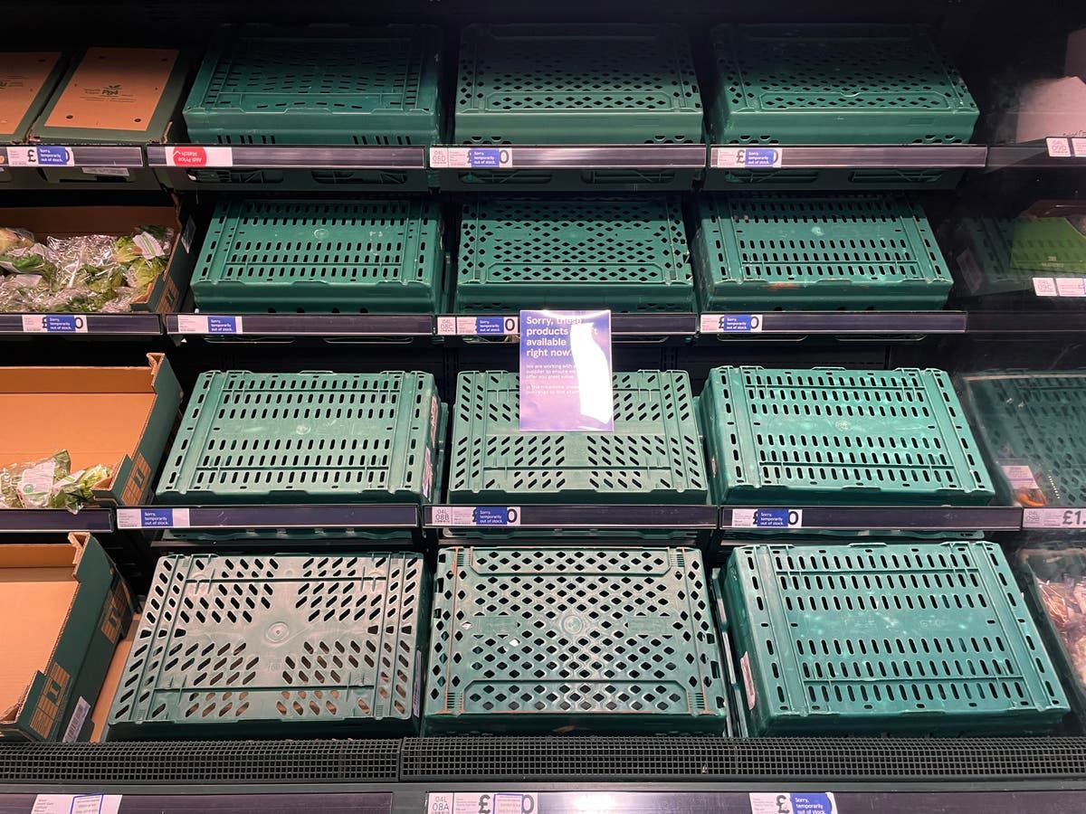 Supermarkets face shortage of carrots and cauliflower…