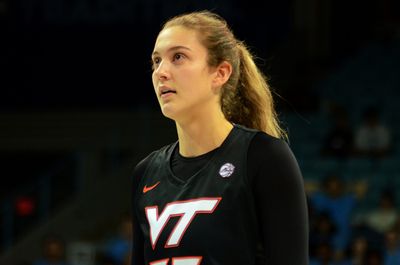 Elizabeth Kitley sank a buzzer-beater that gave Virginia Tech a crucial (and historic) win over UNC