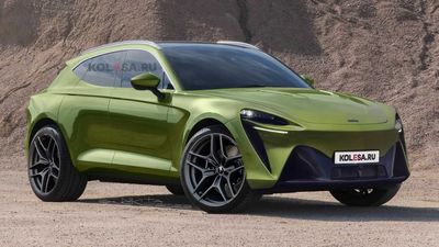 McLaren SUV Rendered With Supercar Styling Cues, Sporty Rear Diffuser