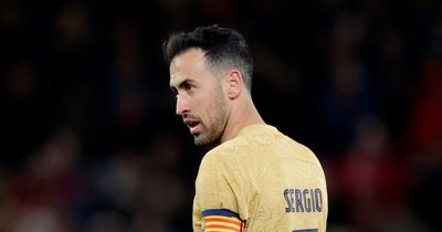 Barcelona captain Sergio Busquets shares fury after Europa League defeat to Manchester United