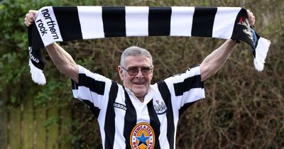 Newcastle United fan, 93, heading to Wembley to cheer on his team for the 1,727th time