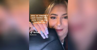 Lost and found handbag has bar staff in stitches after looking inside