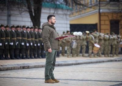 One year into Russian invasion, Ukraine’s Zelenskyy vows victory