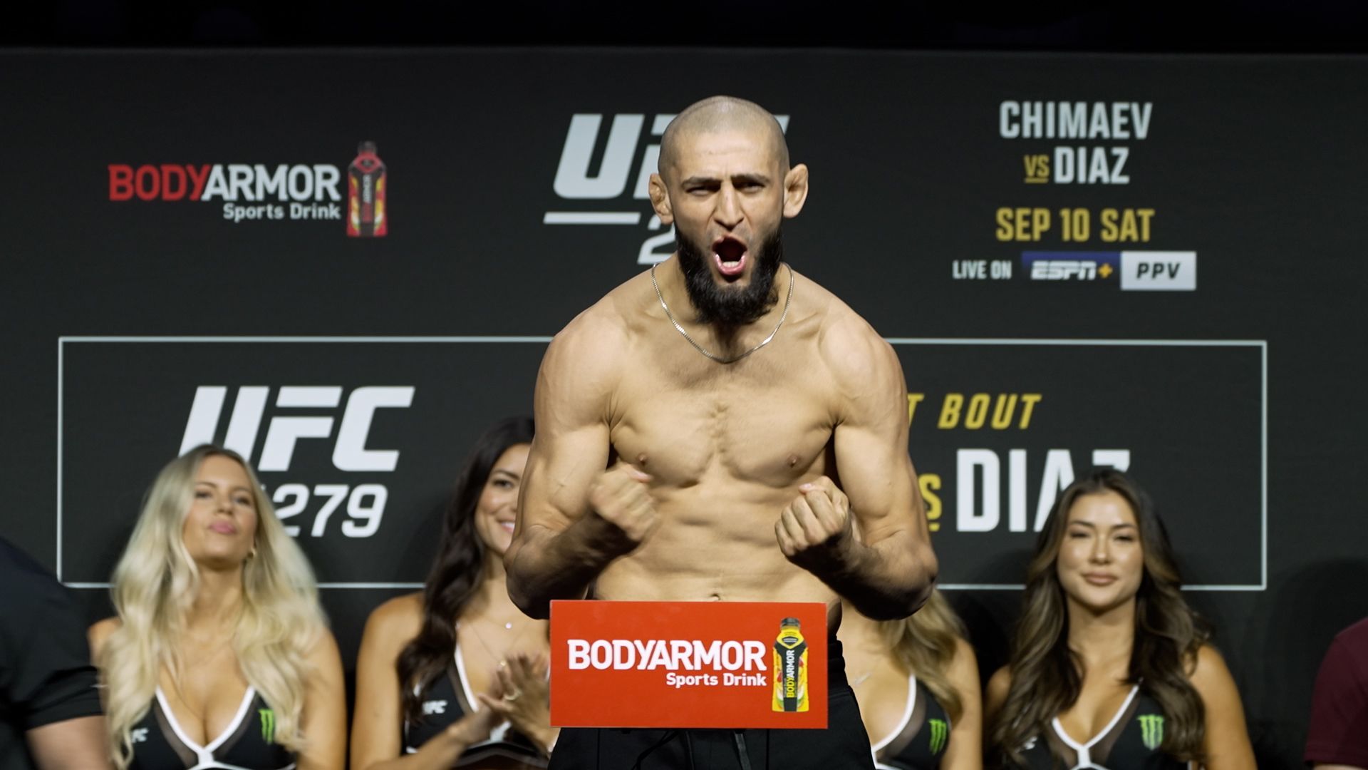 Coach says Khamzat Chimaev’s next fight is at…