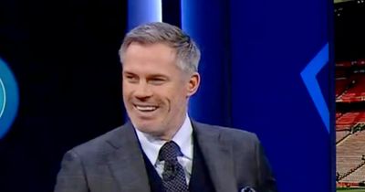 Jamie Carragher told to "behave" after Man Utd referee dig on Sky Sports