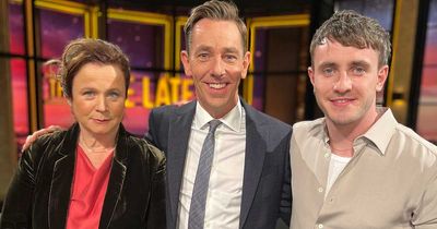 RTE Late Late Show viewers hail 'amazing' interview with Paul Mescal and Emily Watson