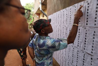 Nigerians vote for new president, braving long delays in hope of bringing change