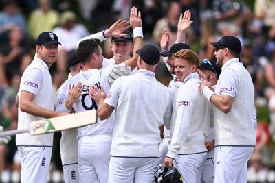 James Anderson and Jack Leach share six wickets as England take command