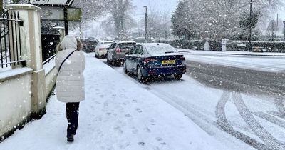 UK weather forecast: Snow and ice with -5C lows today before Beast from the East hits