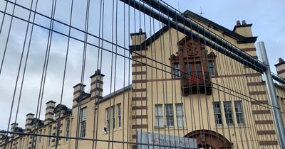 Edinburgh images show abandoned high school boarded up and left to rot