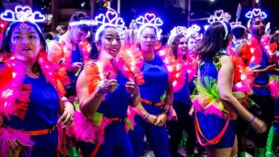 Fireworks, a PM and a lot of love: Oxford Street lights up as Mardi Gras returns home — as it happened