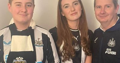 Selfless Newcastle-mad dad who 'bleeds black and white' gives Wembley tickets to his kids