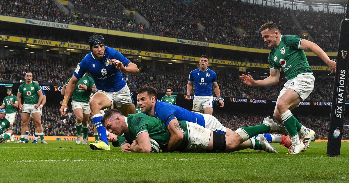 Italy v Ireland kickoff time and TV channel today