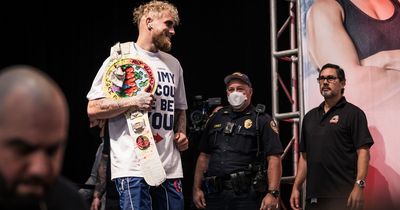 Jake Paul responds to decision to award him world ranking with Tommy Fury win