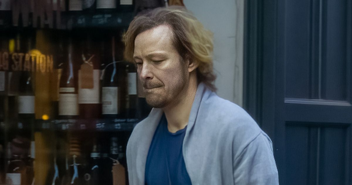 Coronation Street's Adam Rickitt pictured shifting…