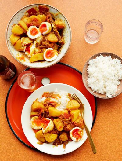 Tamal Ray’s recipe for boiled egg curry