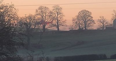 Keady Road Armagh: Man airlifted to hospital after crash