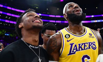 LeBron, Bronny James on same team could cause its value to skyrocket