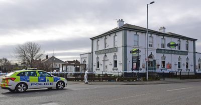 Forensic team outside pub after man 'seriously injured' in attack