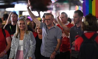 Anthony Albanese becomes first Australian PM to march in Sydney Mardi Gras