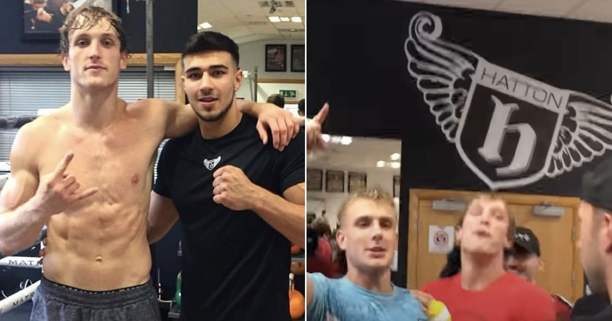 Tommy Fury and Jake Paul had secret gym run-in FIVE…