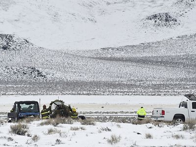 Five people died after an air ambulance crashed in western Nevada