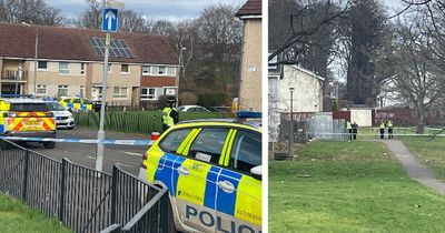 Man rushed to hospital after 'stabbing' as cops descend on Scots street