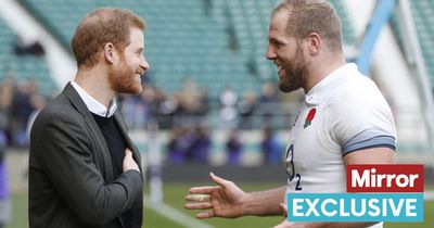 Prince Harry 'compares notes' on parenting with England rugby star pal James Haskell