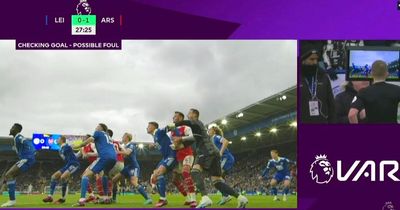 Why Leandro Trossard's goal at Leicester was disallowed as Arsenal fume at VAR again