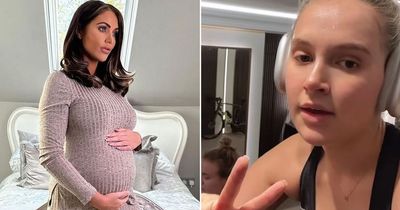 Amy Childs defends Molly-Mae after cruel trolls shamed her for working out post-birth