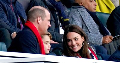 Prince William and Kate's rugby rivalry, England controversy and the lineout that had Kate in stitches