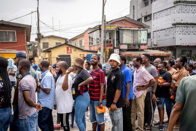 Nigeria voters still lining up after voting was due to close