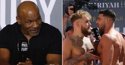 Boxing legend Mike Tyson delivers prediction for Tommy Fury vs Jake Paul fight